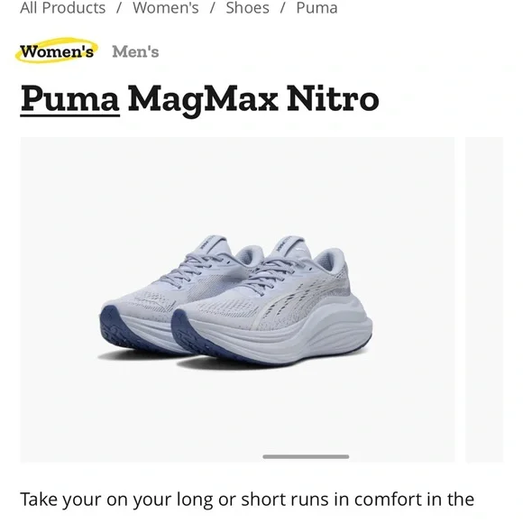 Puma Mag Max Nitro Blue Sneakers - Picture 9 of 11